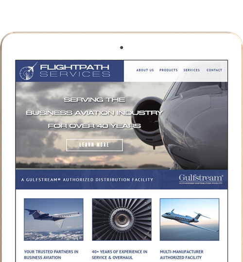 Flightpath Services Responsive Website Design